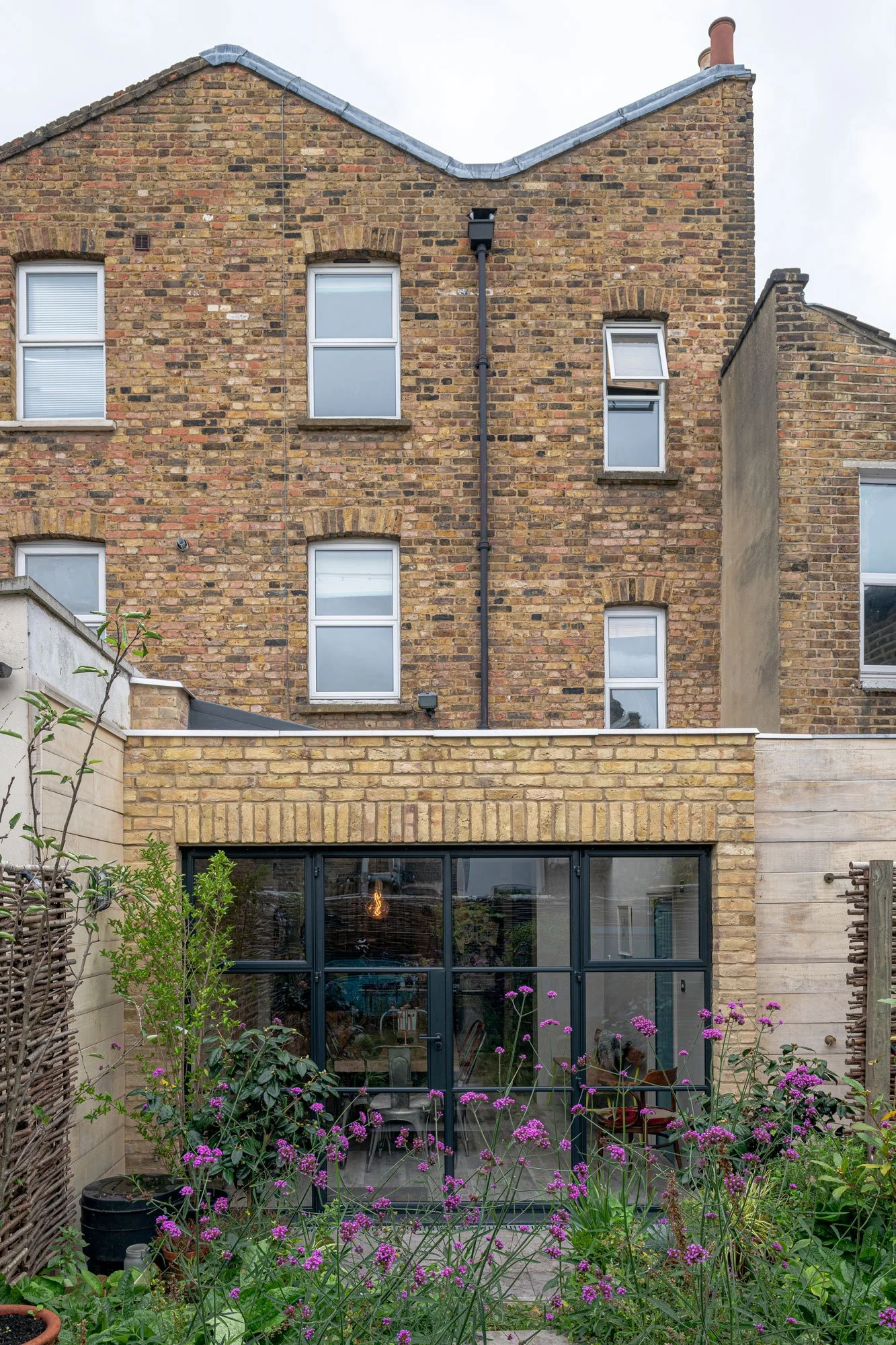Rear ground floor extension and existing first and second floors - Marjoram Architects 187 Railton Road project