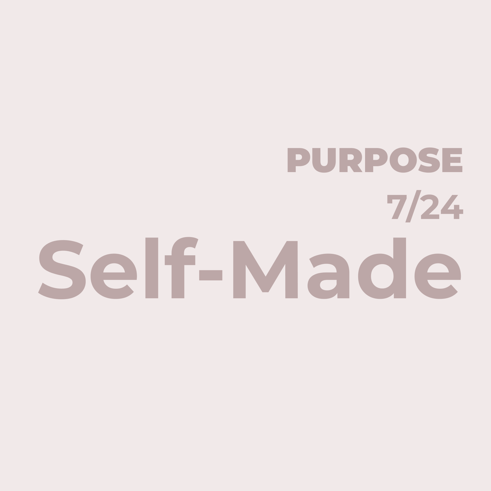 Self-Manufactured Meaning