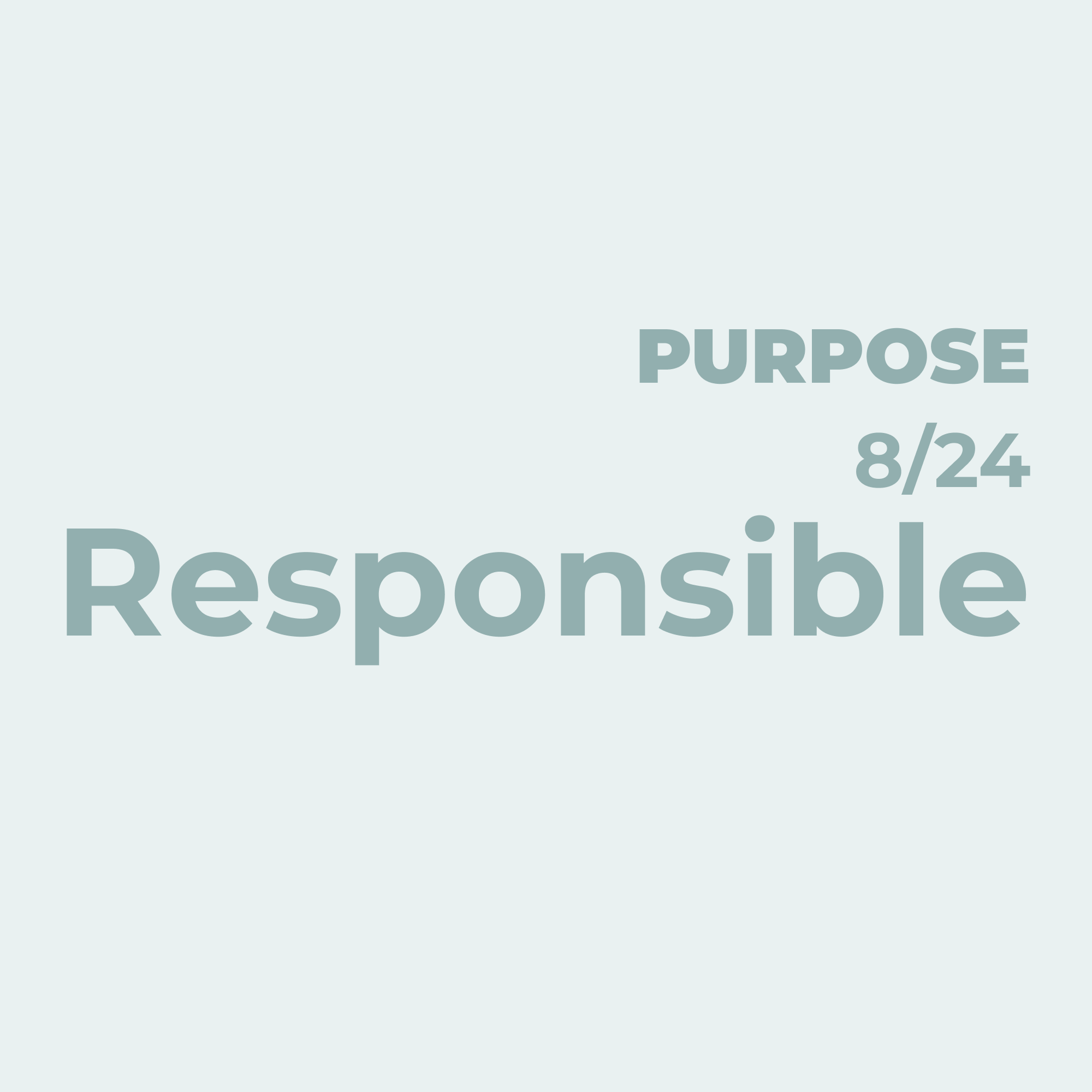 Responsibility as Worth