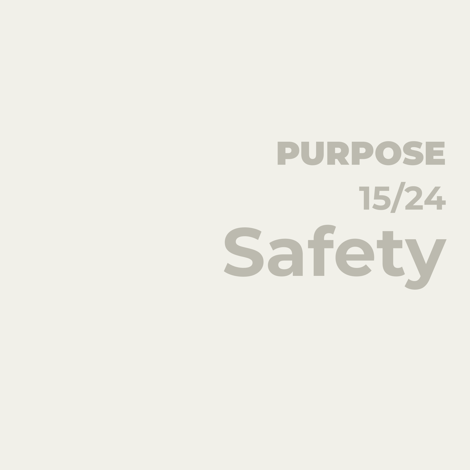 The Prison of Control-Based Safety