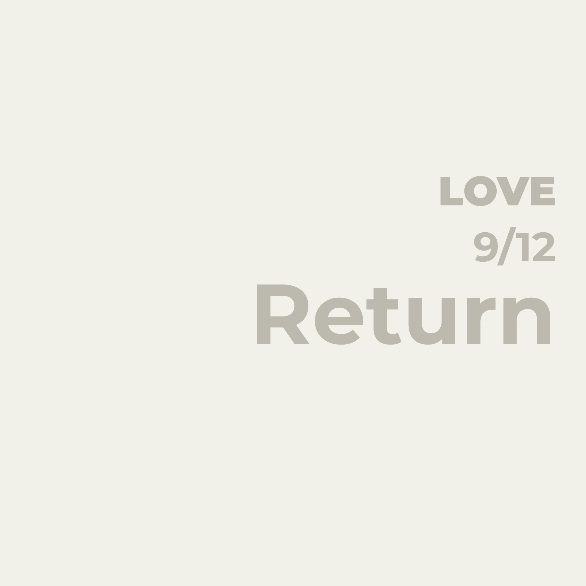 The Courage to Turn Back