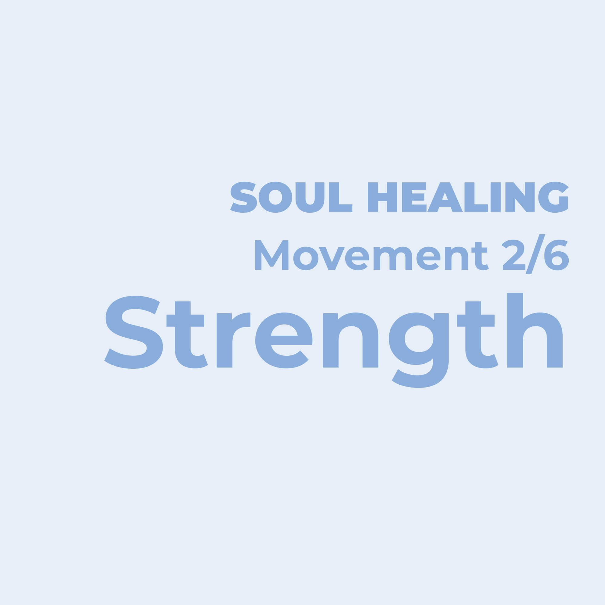 You Became the Strong One