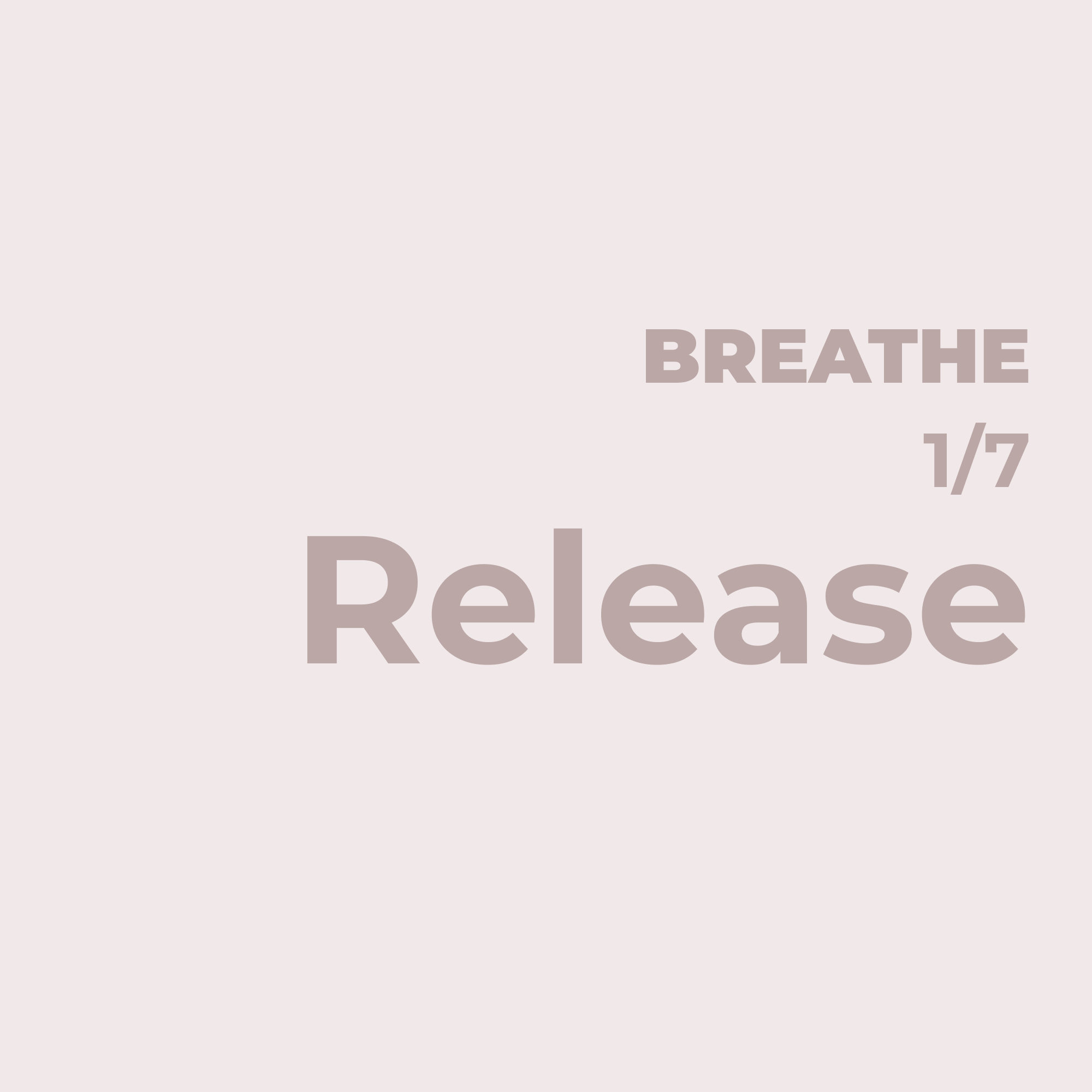 You Do Not Need to Hold Your Breath Anymore