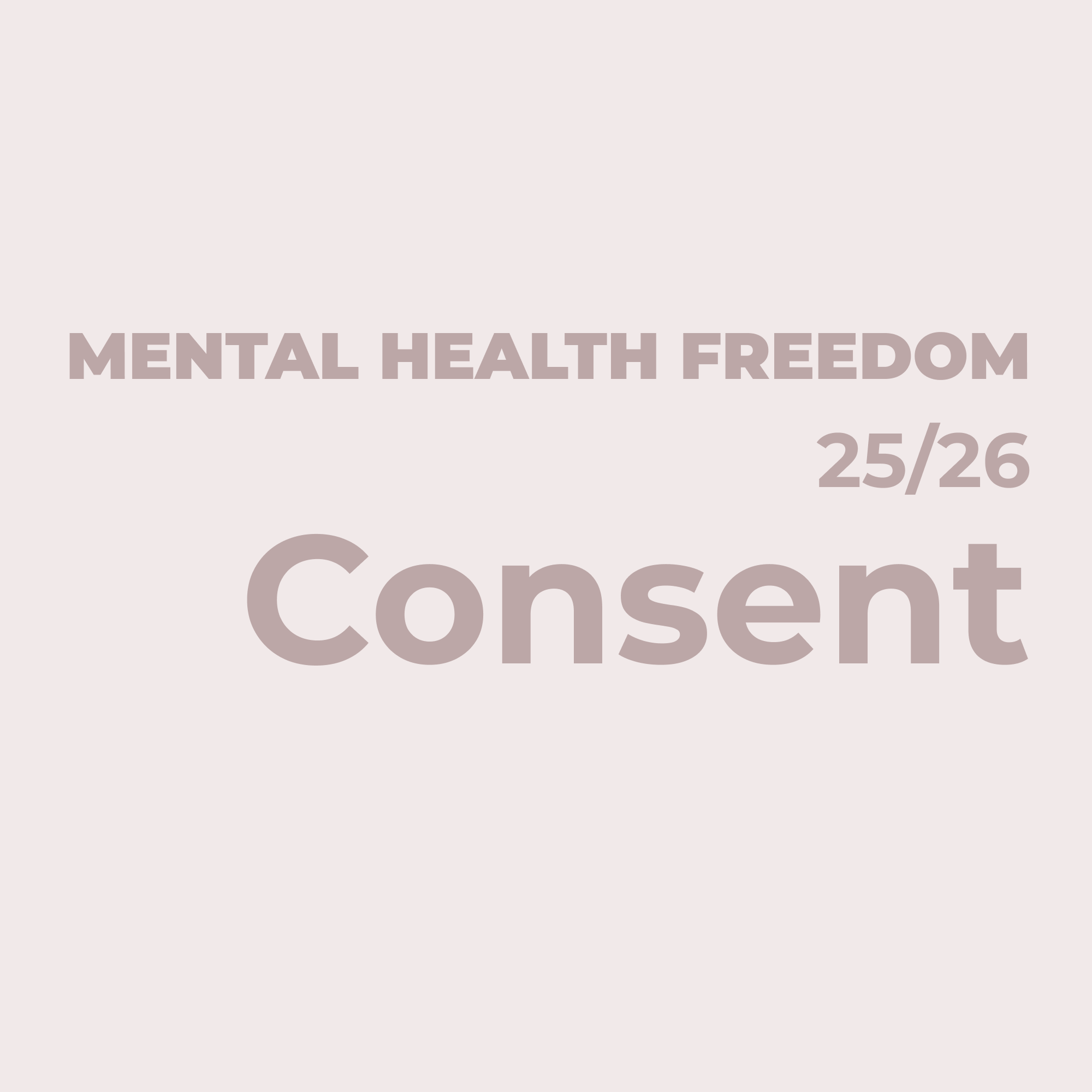 Freedom Is Not Demanded