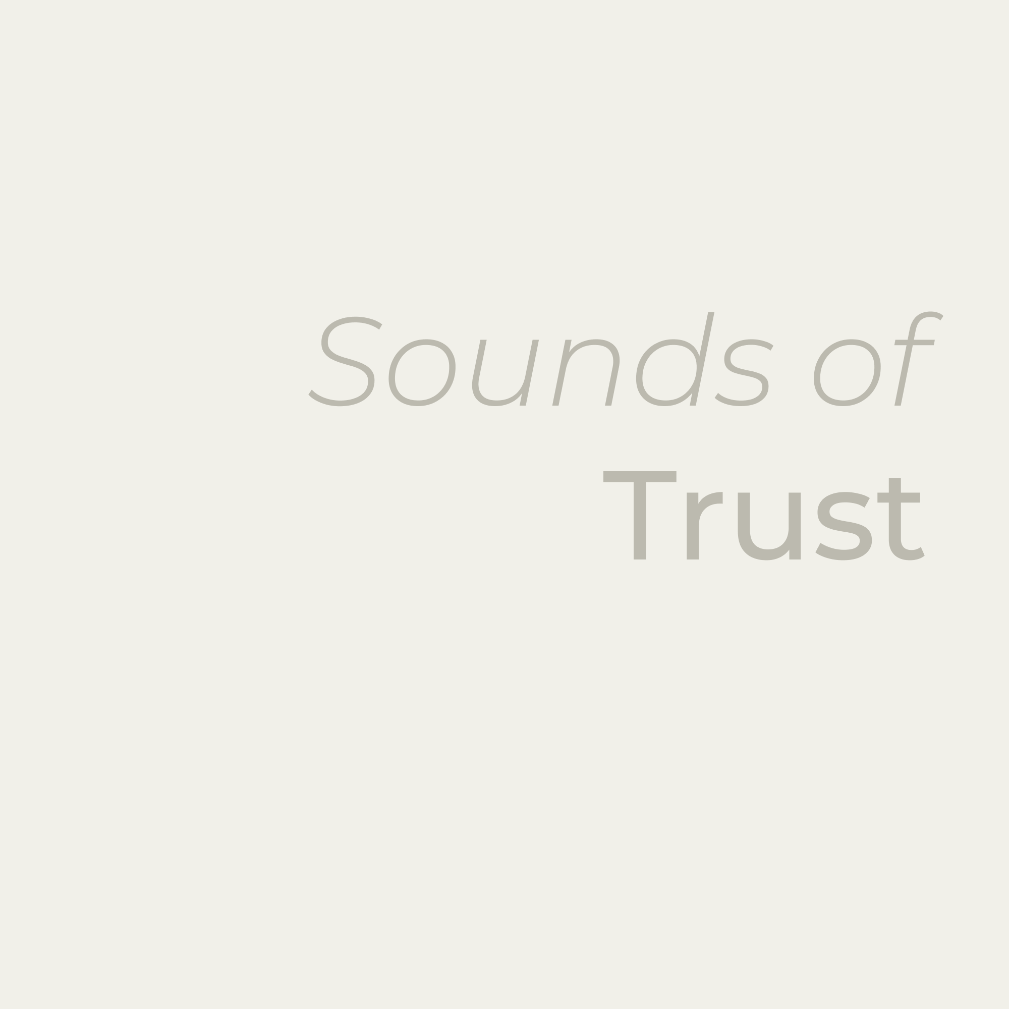 Soak in Sounds of Trust