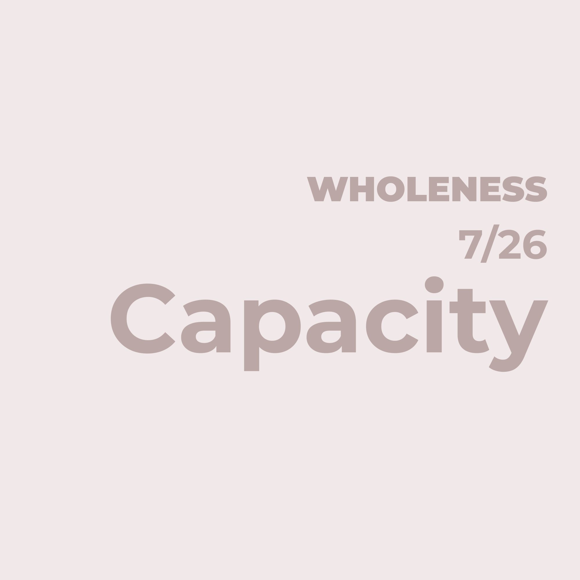 New Wineskins Are Integrated Souls