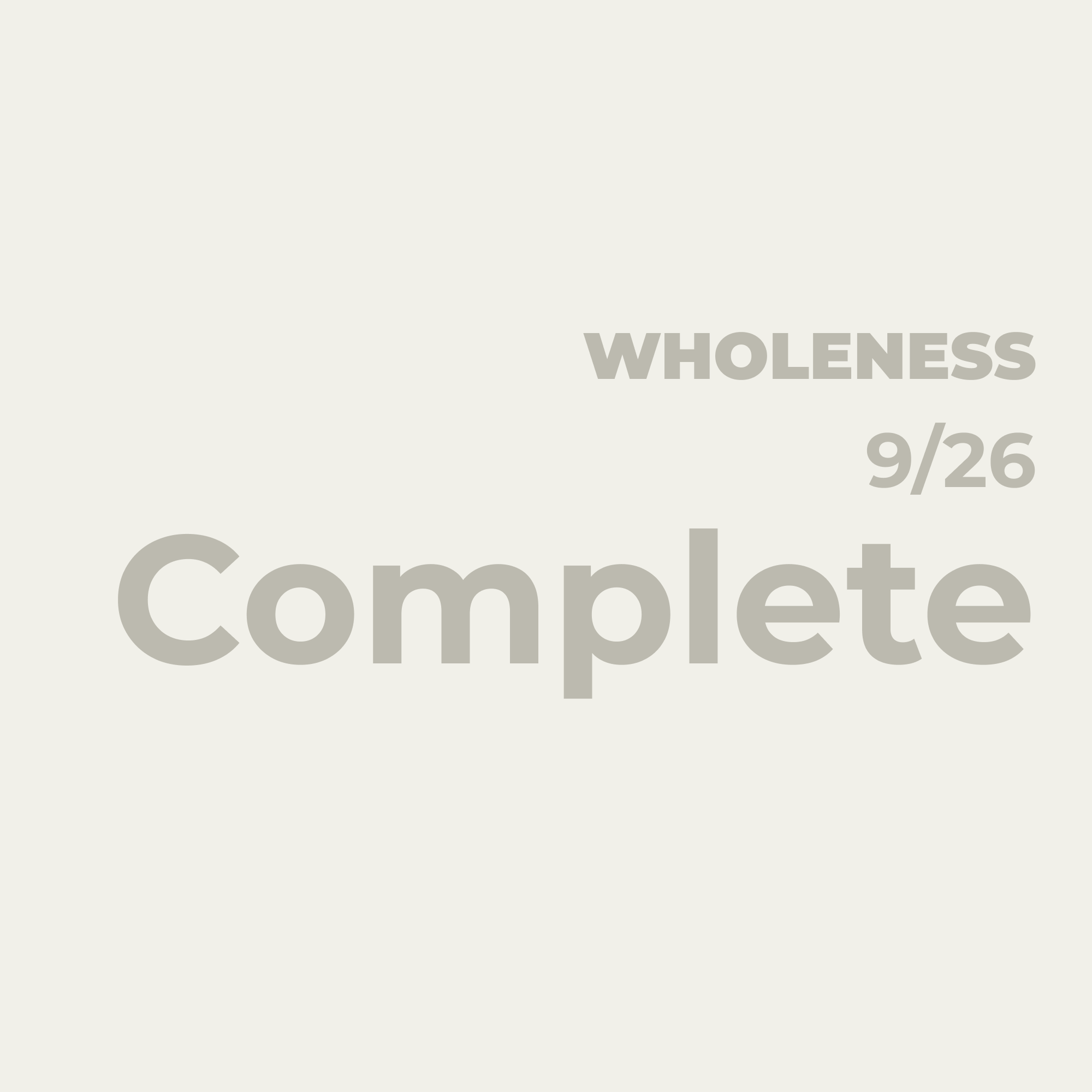 Integration, Not Improvement