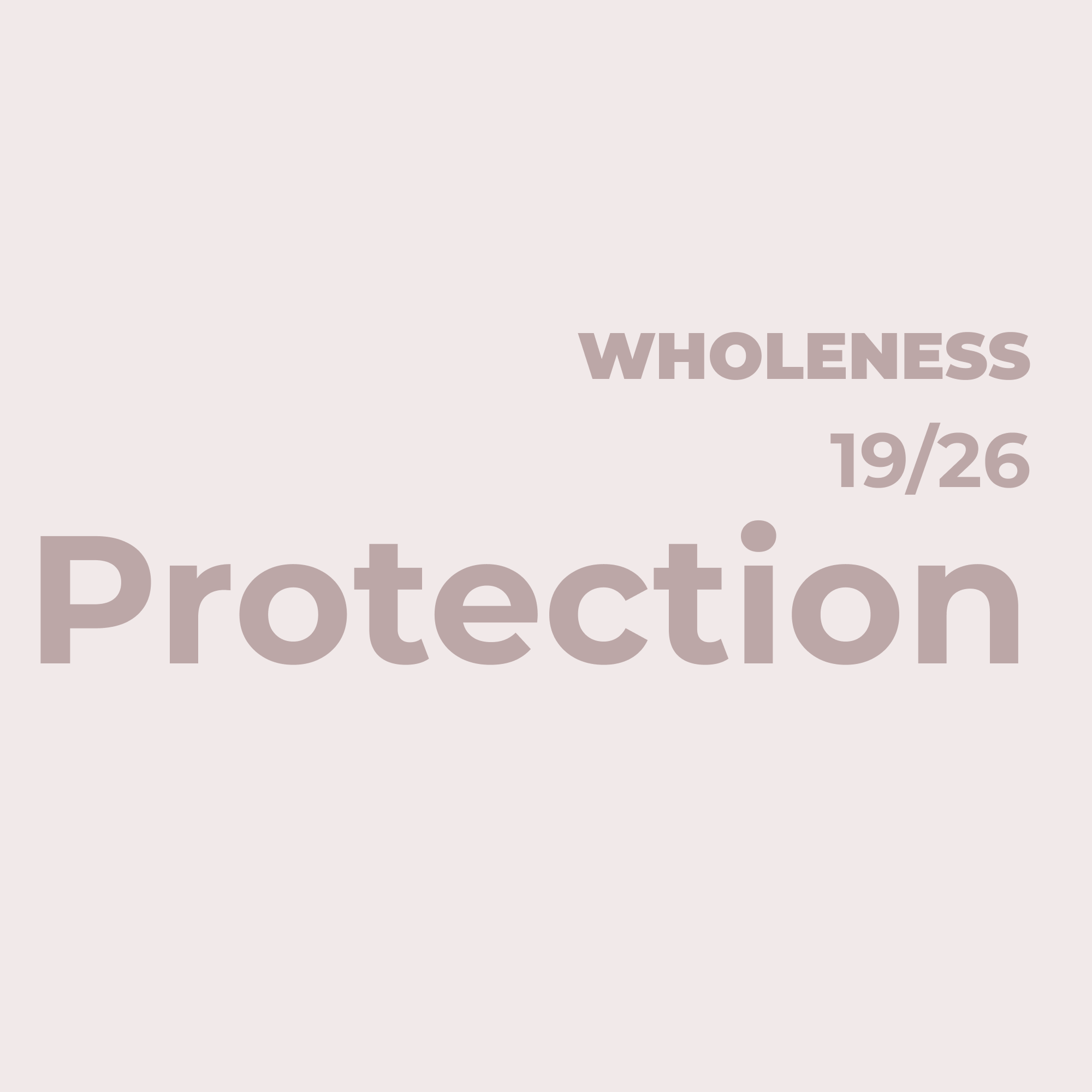 Wholeness Protects Marriages