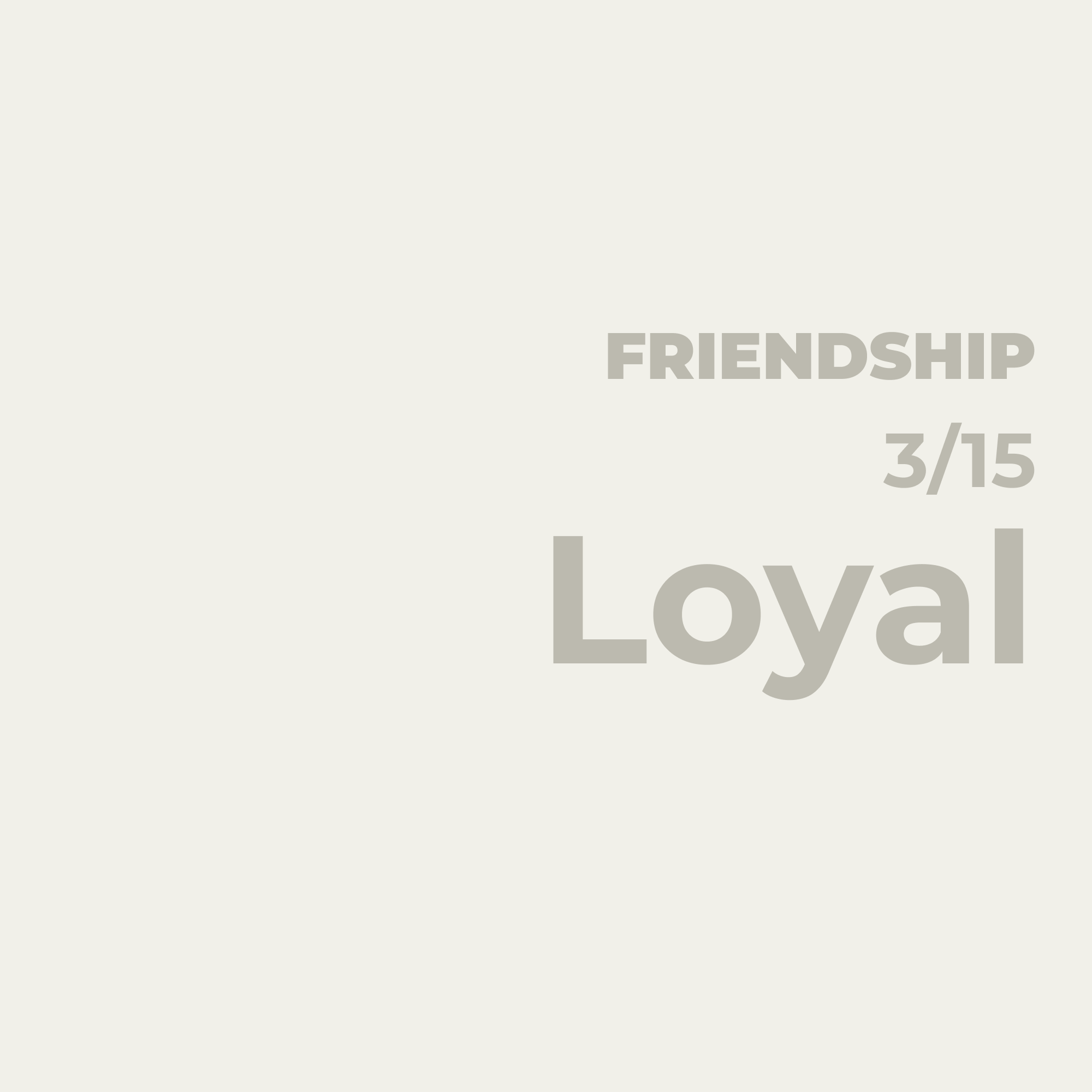 The Friend Who Stays