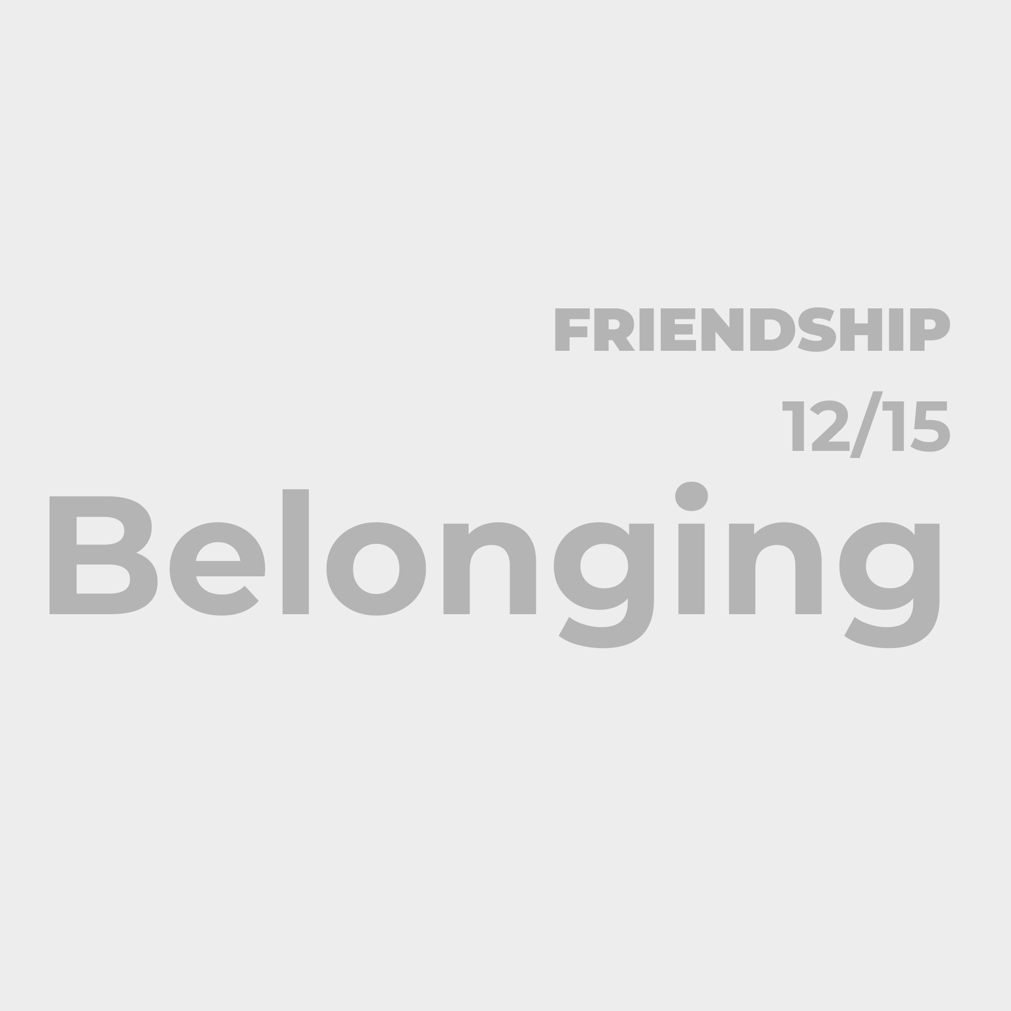 Chosen, Not Tolerated