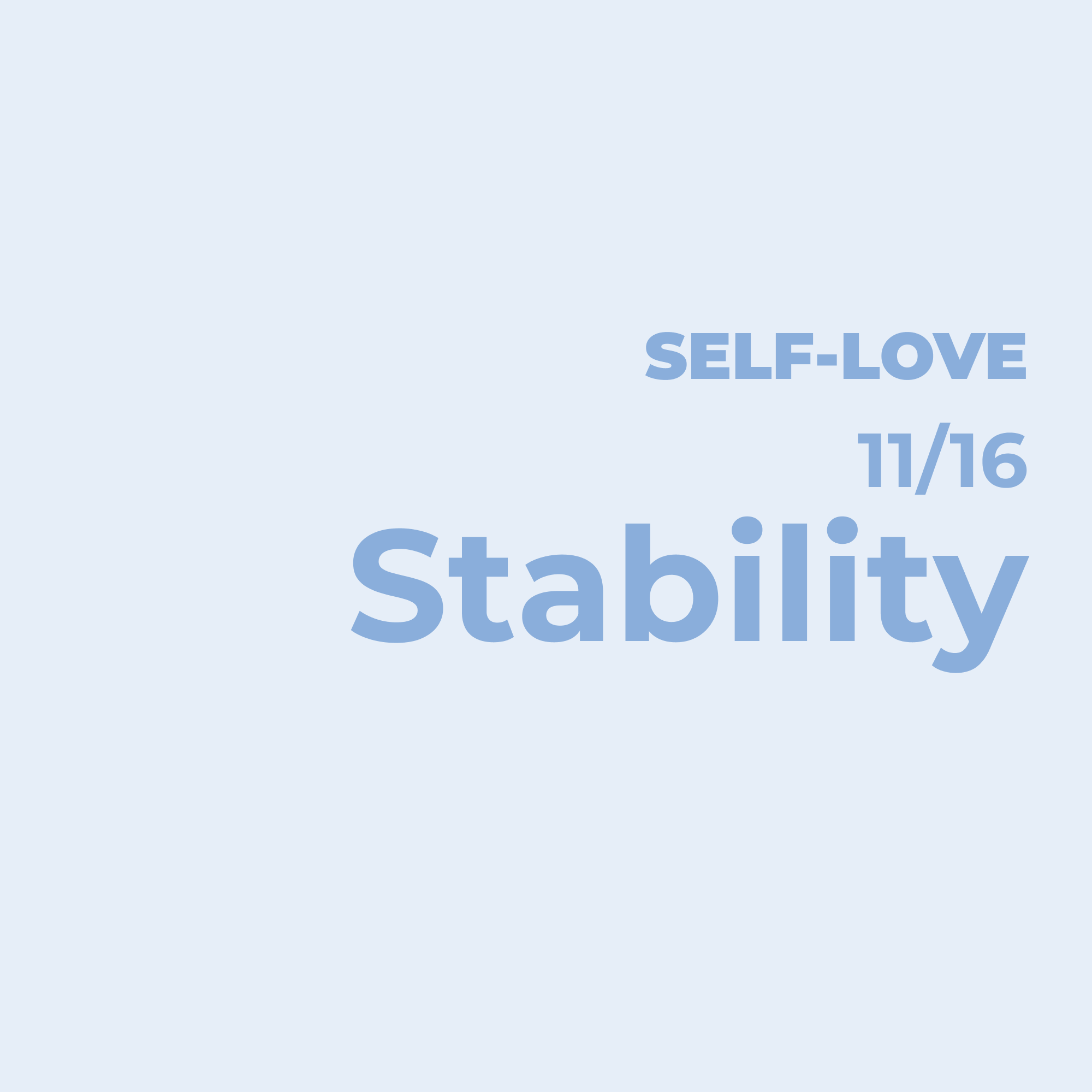 Self-Love Stabilises Masculine Authority