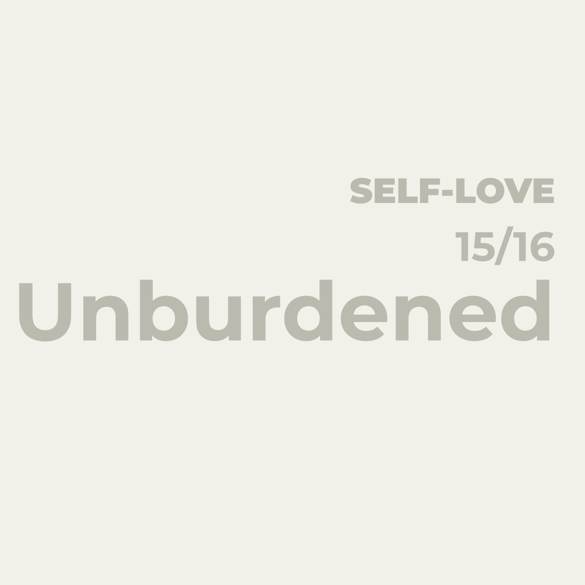 Living Without Inner Surveillance