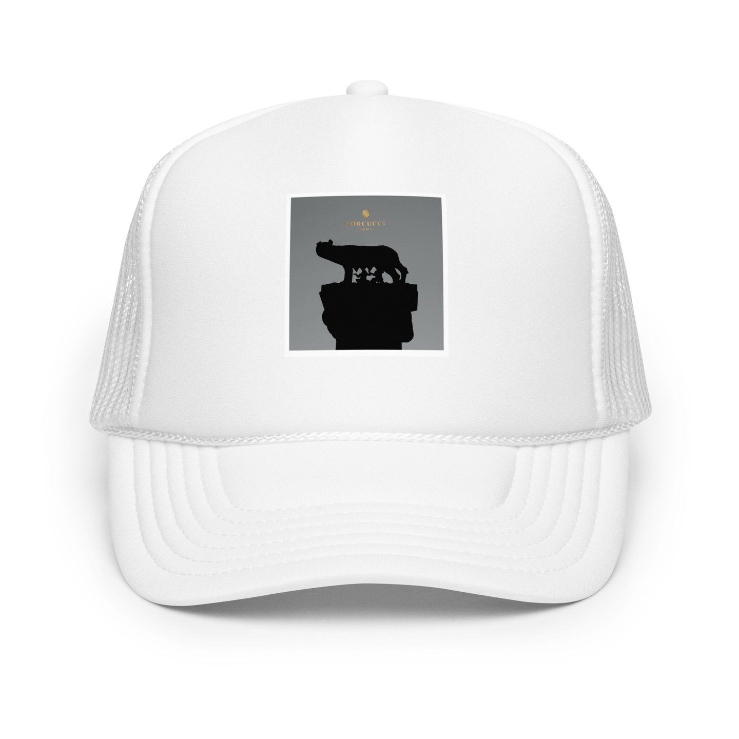 Forcucci She Wolf foam trucker cap. 

#forcucci #roma #beoriginal