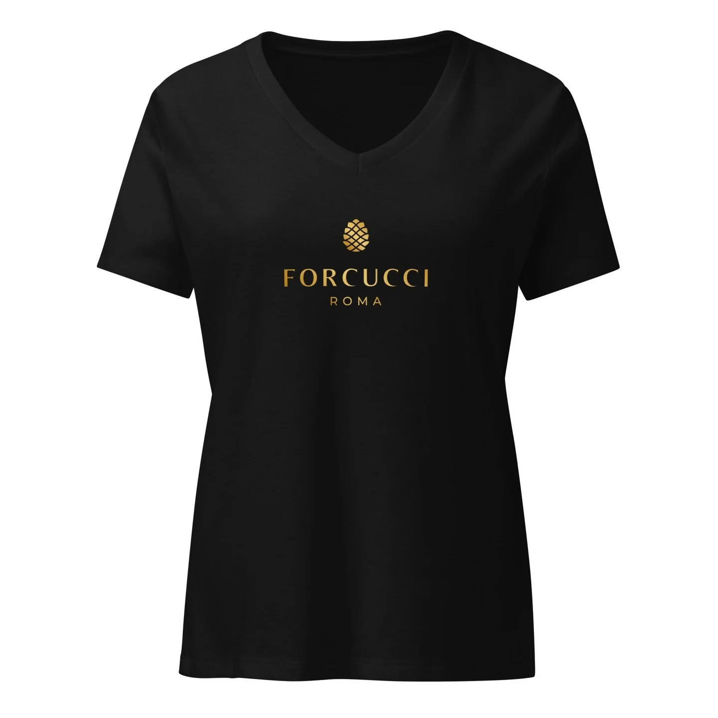 Women&rsquo;s relaxed V-Neck with Gold logo 🔥

Summer ready. 

#forcucci #roma #beoriginal