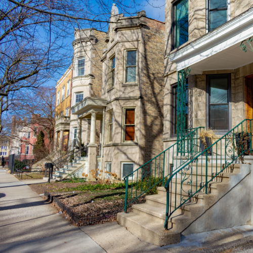 Houses in Logan Square Chicago