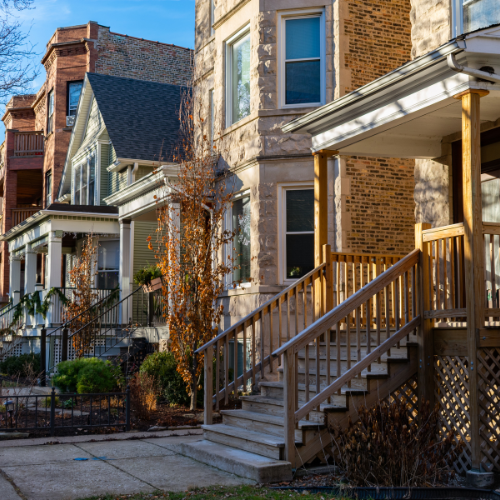 Chicago Andersonville street