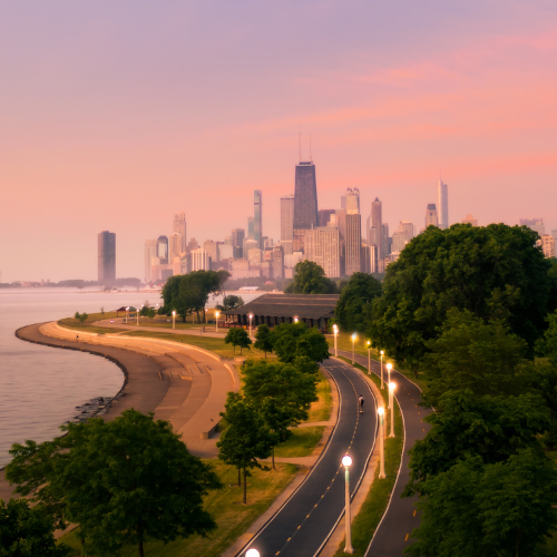 Chicago lakefront