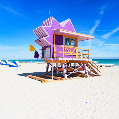 Miami Beach lifeguard station