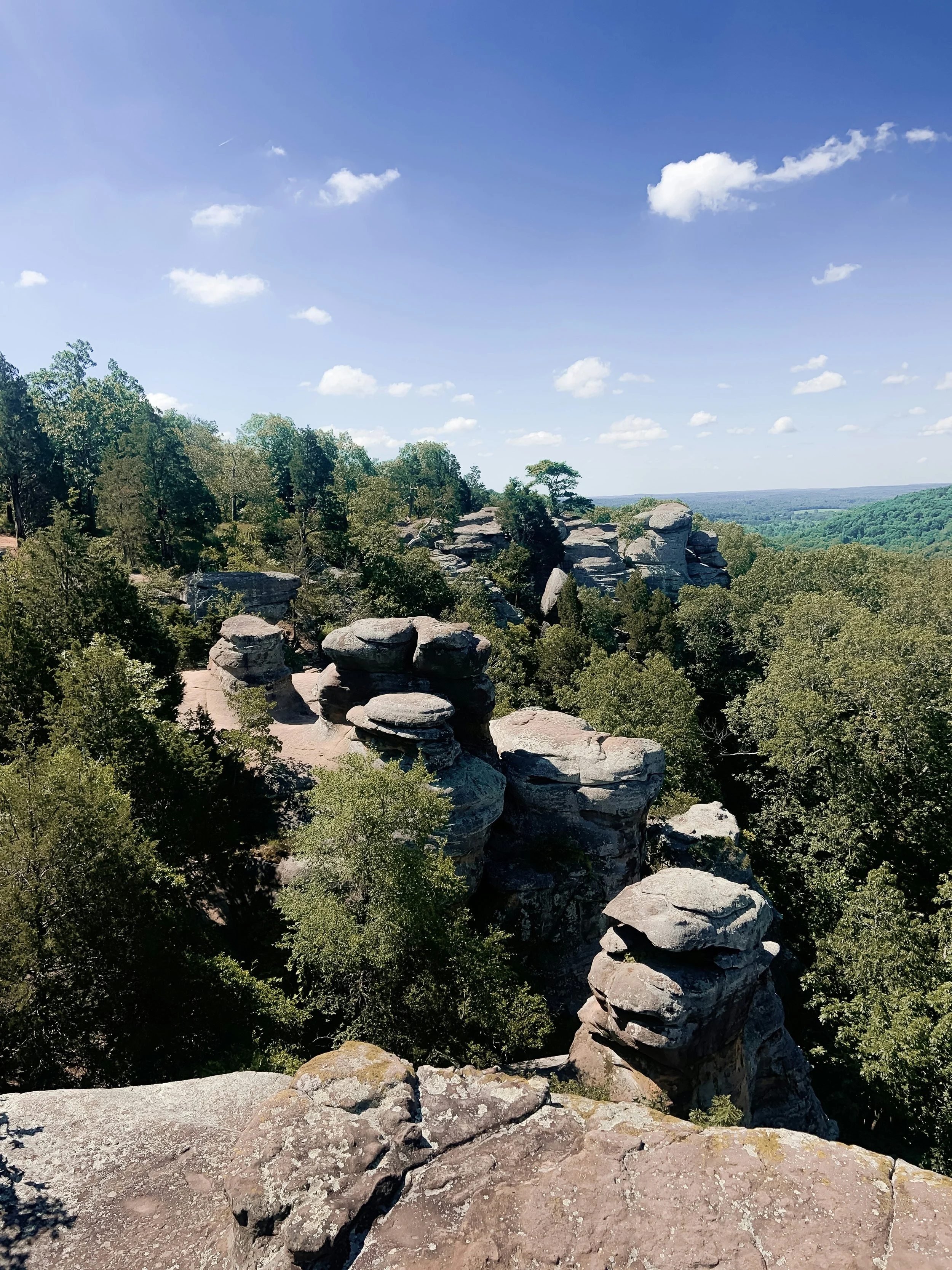 Garden of the Gods Recreational Area, Illinois, USA