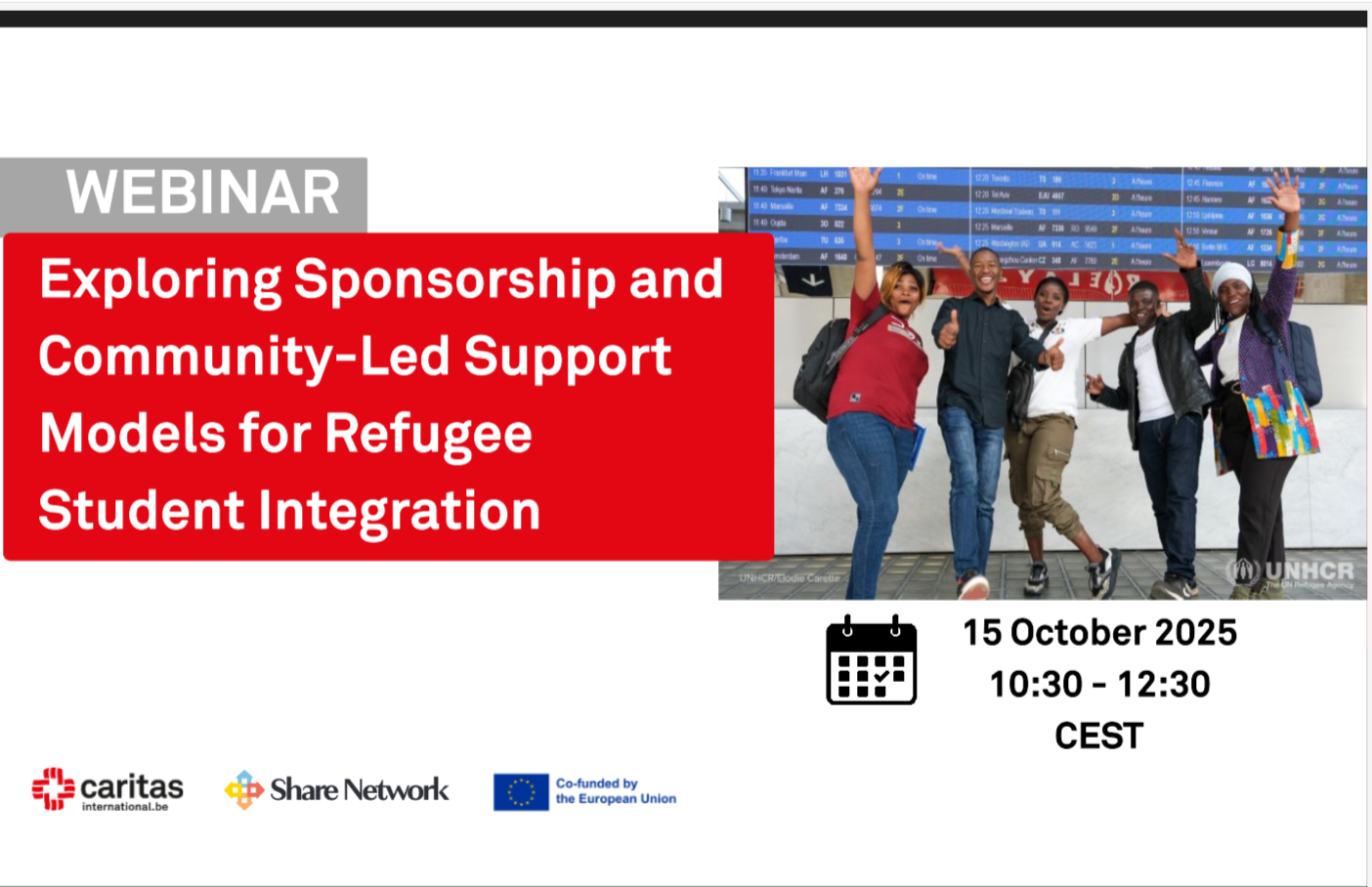 Webinar Highlights: How Community Sponsorship Supports Refugee Students in Europe