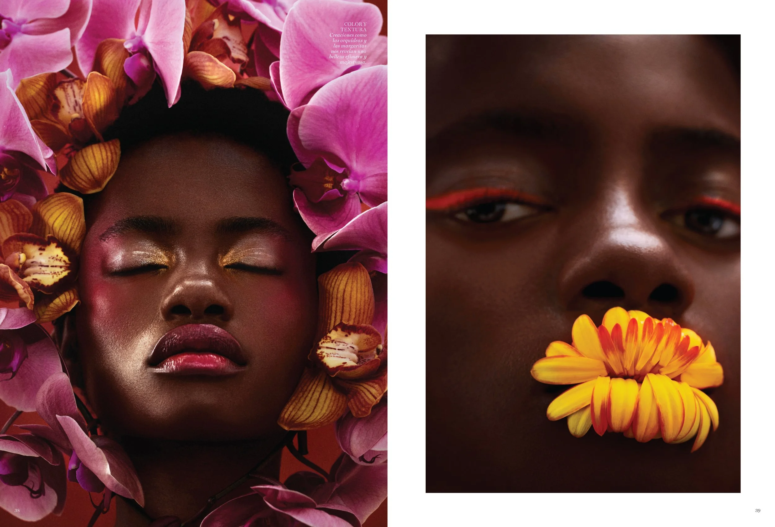 Beauty Editorial Fashion photographer in London Vivi Suthathip Vogue Mexico