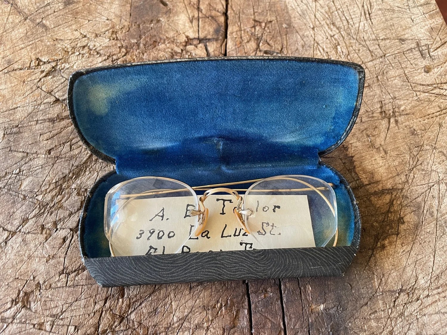 【超希少】1930's BAUSCH&LOMB - L ROUND Antique B&L Bausch & Lomb 1/10 12K Gold Filled Eyeglasses 1930s