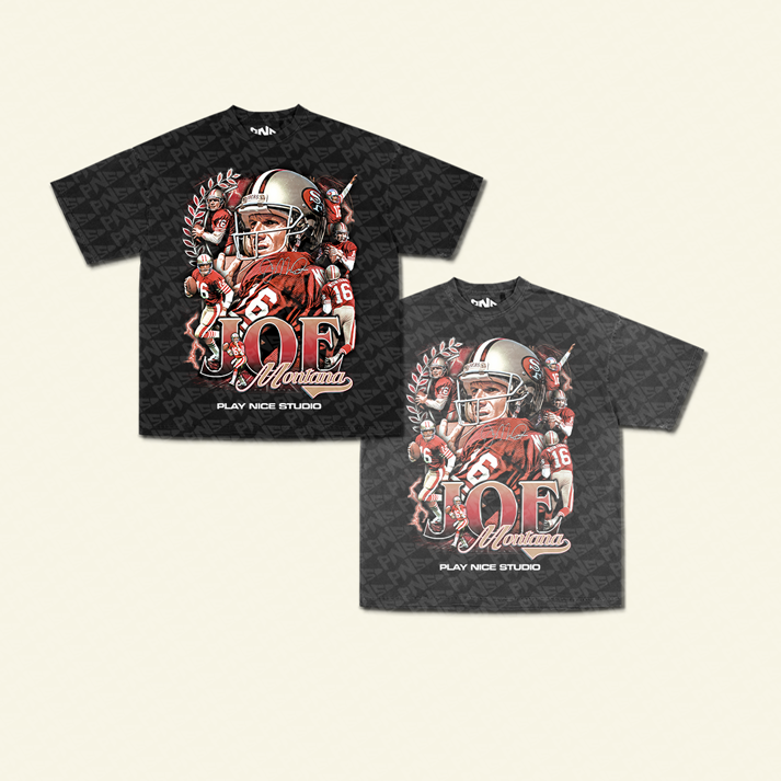 JOE MONTANA BOOTLEG TEE (SS)