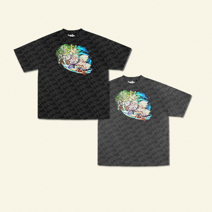 BROLY VS KAMEHAMEHA TEE (HAND DRAWN)