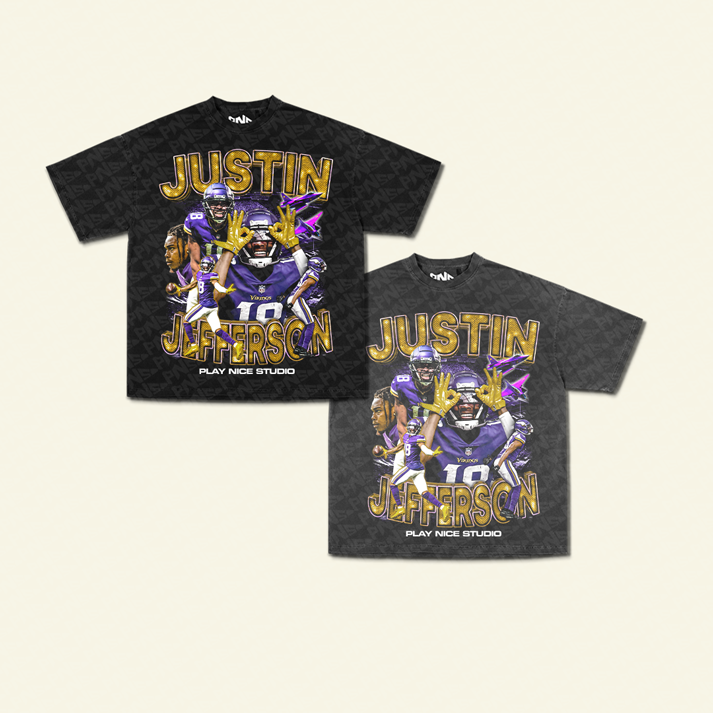 JUSTIN JEFFERSON BOOTLEG TEE (SS) V1