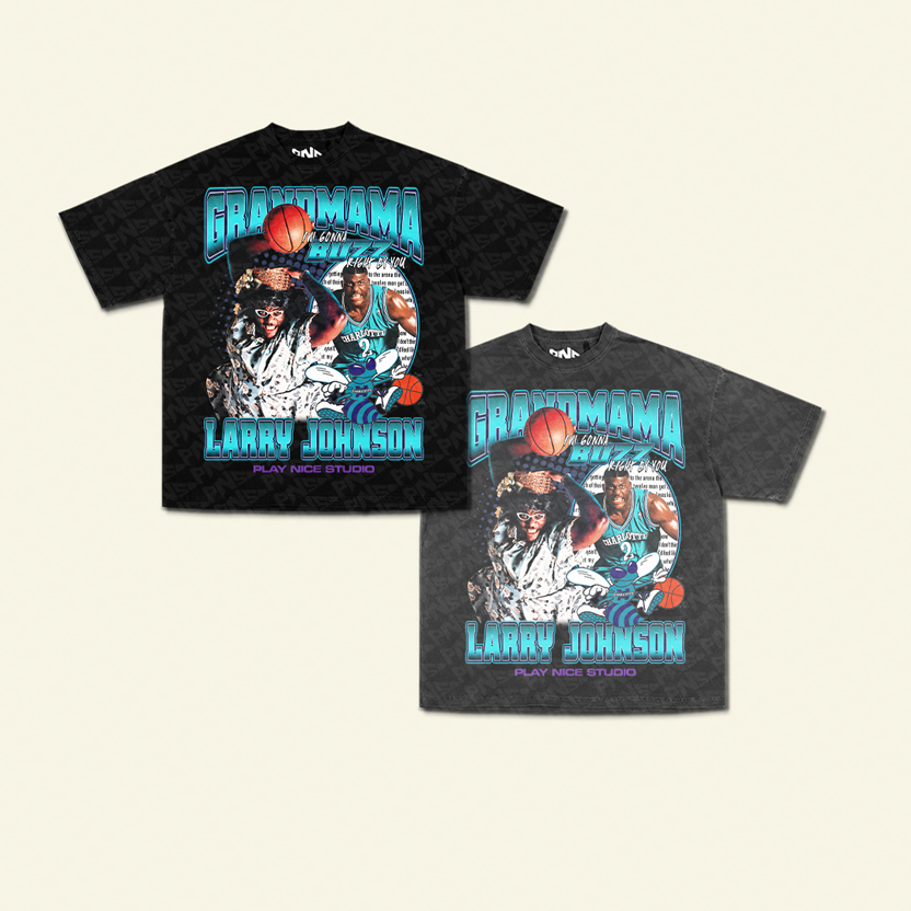 LARRY JOHNSON (GRANDMAMA) BOOTLEG TEE (SS)