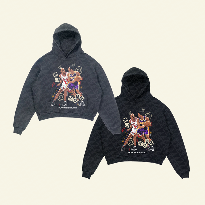 MJ VS KOBE 98 ALL STAR BOOTLEG HOODIE (SS)