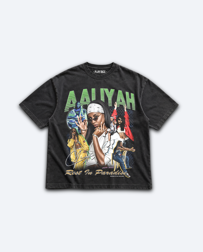 AALIYAH BOOTLEG TEE (SS)