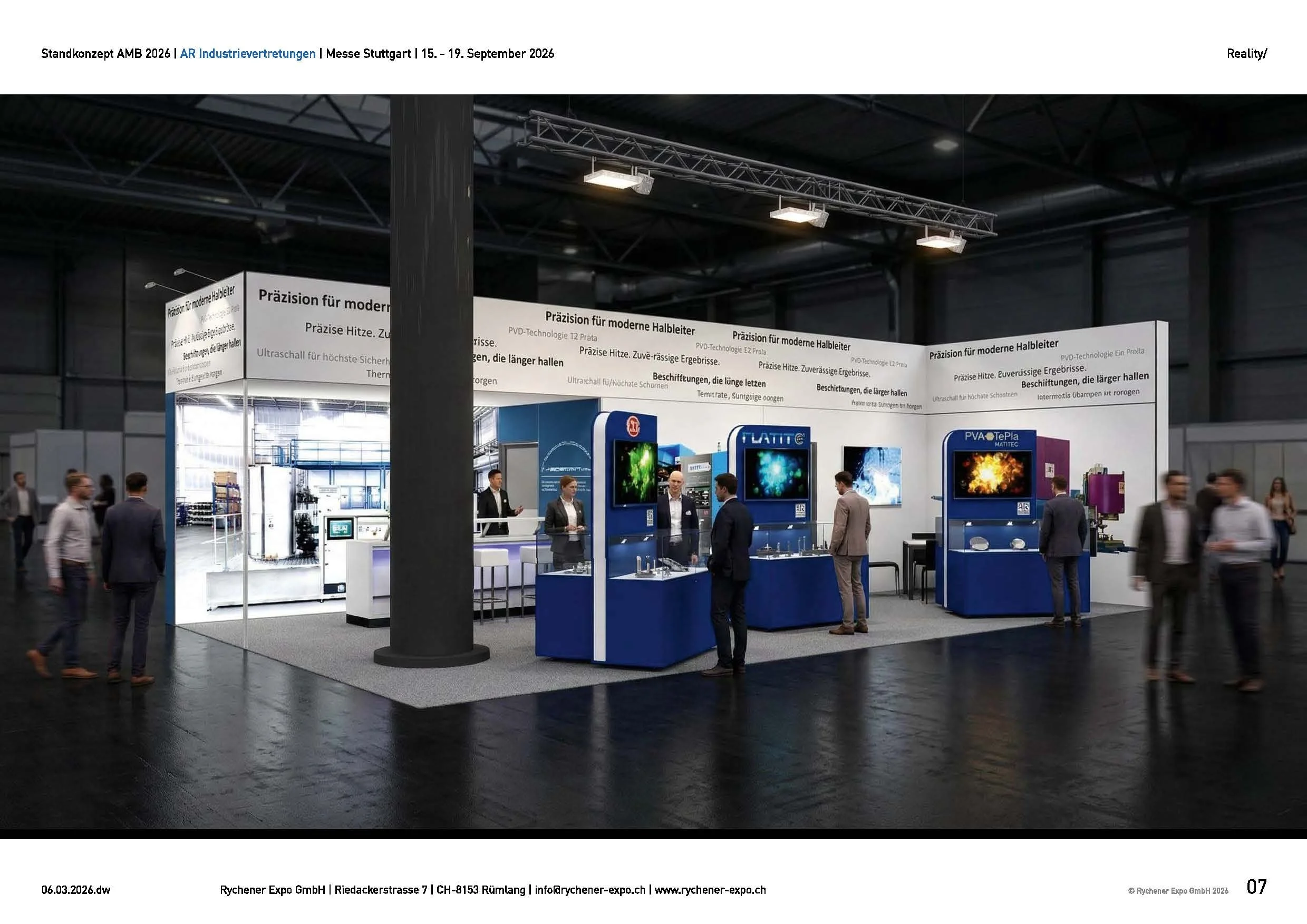 AMB Messestand Halle 5 Stand 5A65 Härten Nitrieren Beschichten
