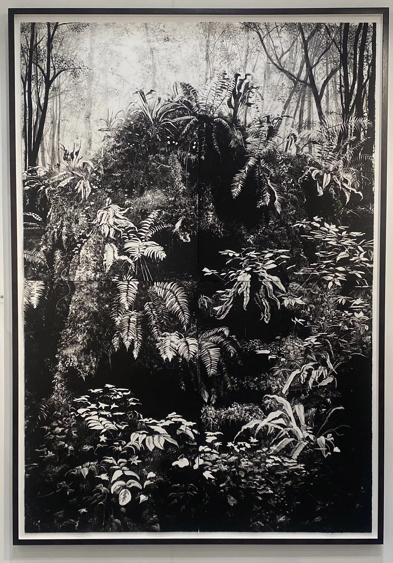 All that is more than me'. Monotype. 2024. 112 x 224cm