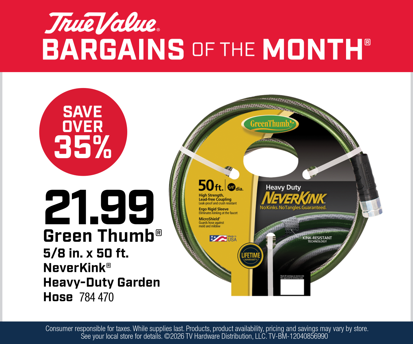 August 2026 BOM Digital Ad - Green Thumb Heavy-Duty Garden Hose1.png