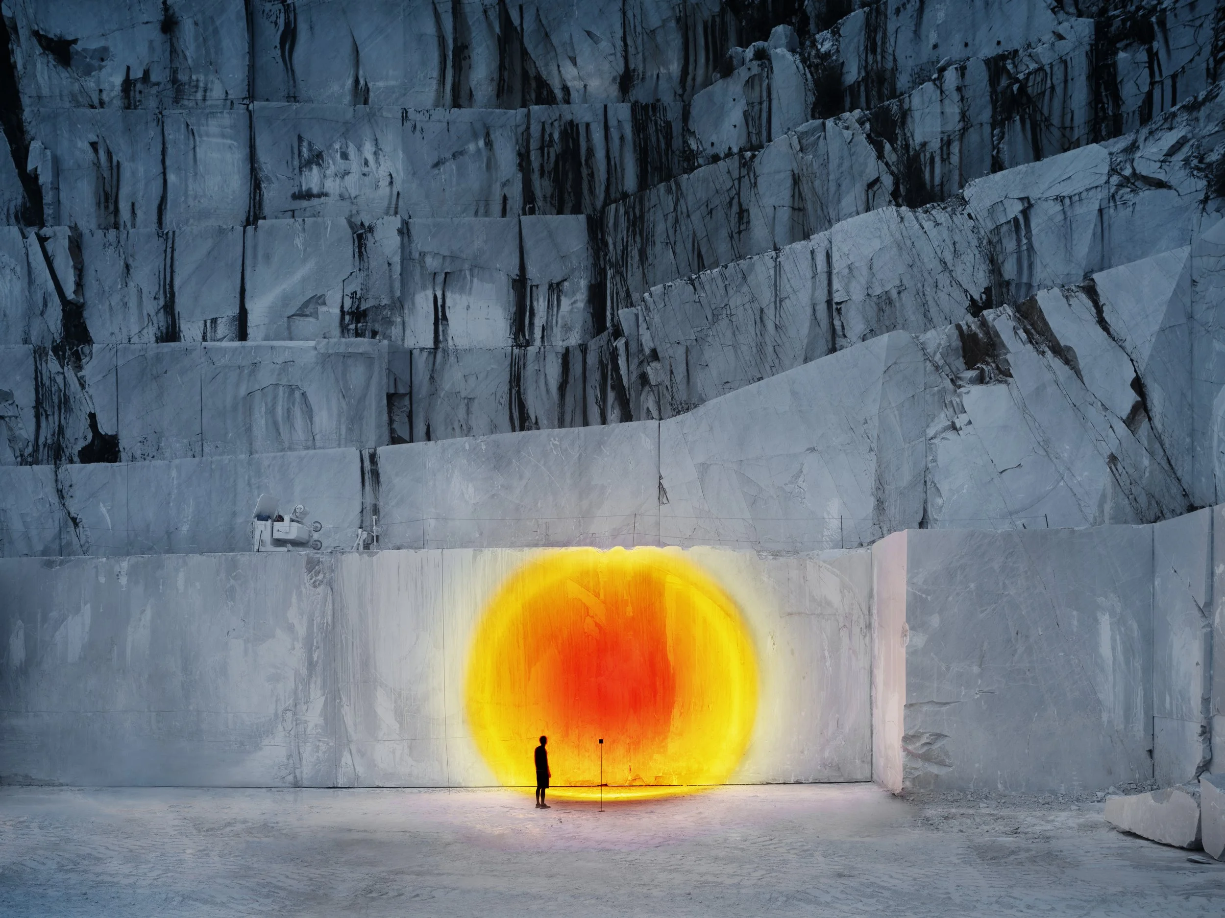 A Tribute To The Sun in Carrara, Italy