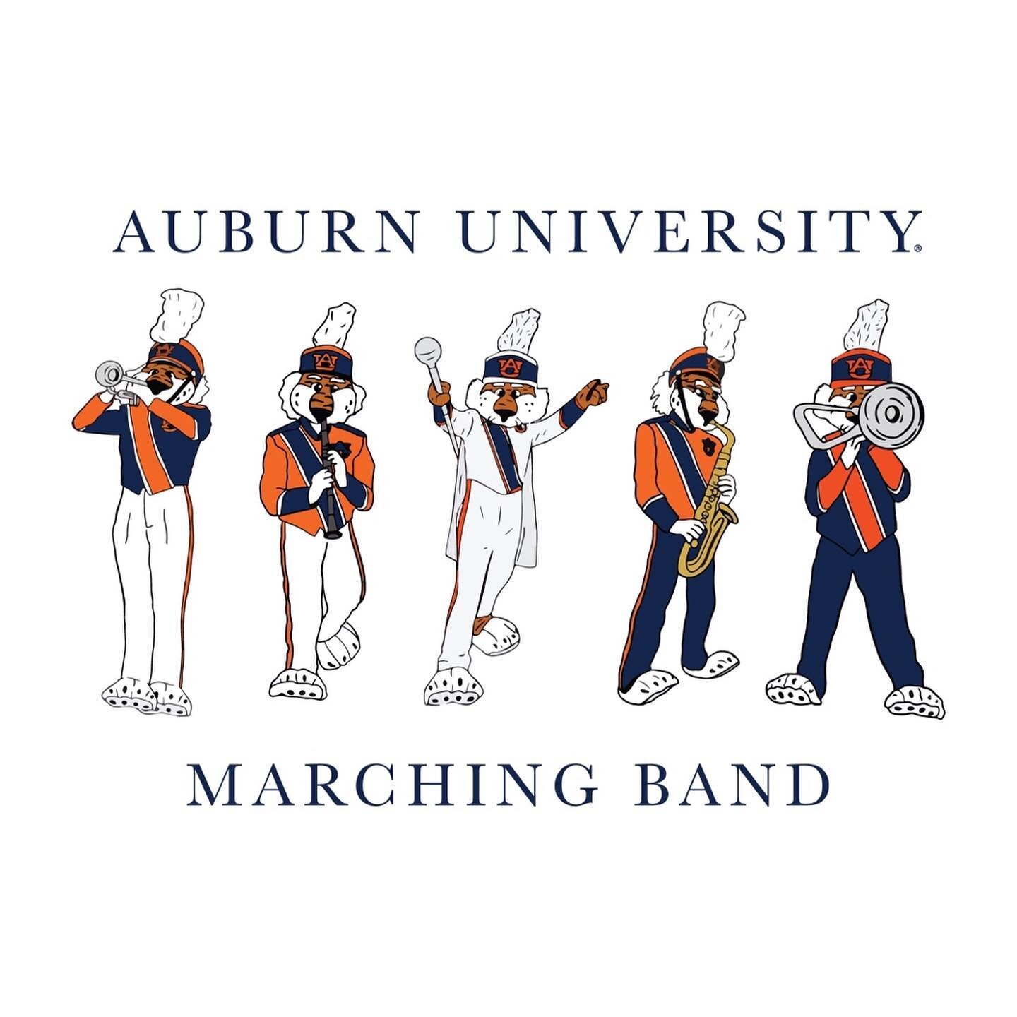 We are SO excited to share the collection we created for @auburnbands!

Don&rsquo;t miss your chance to shop these products. They are only available for a limited time!

🔗DM us for the link.

Know a current or former @auburnbands member? Tag them to