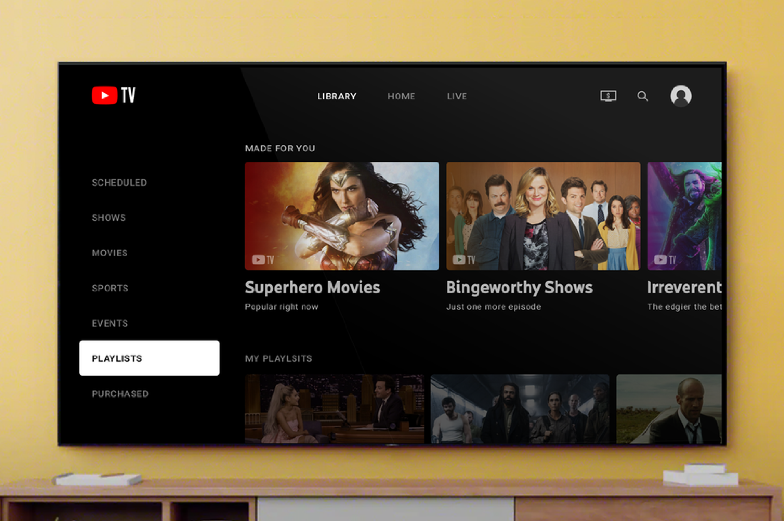 YouTube TV