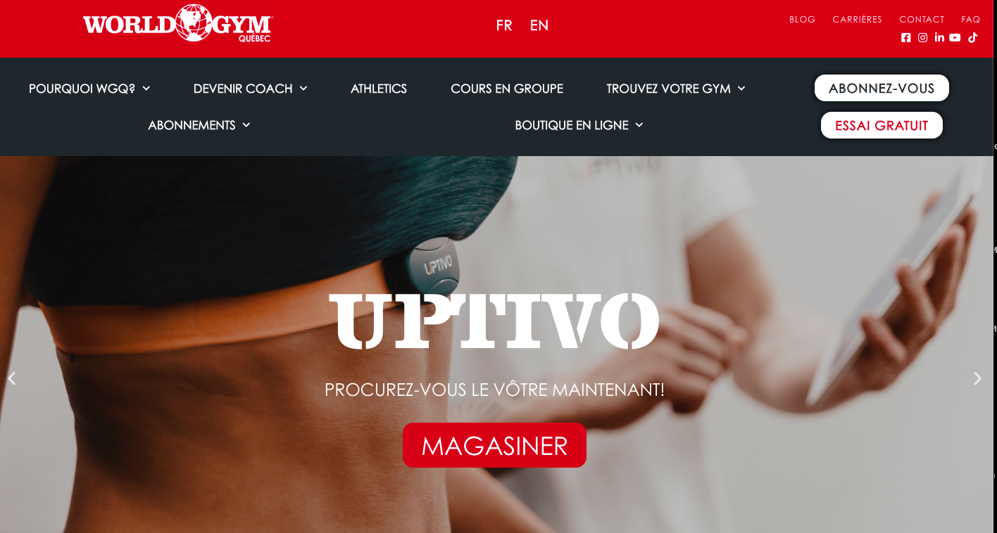 World Gym  Quebec