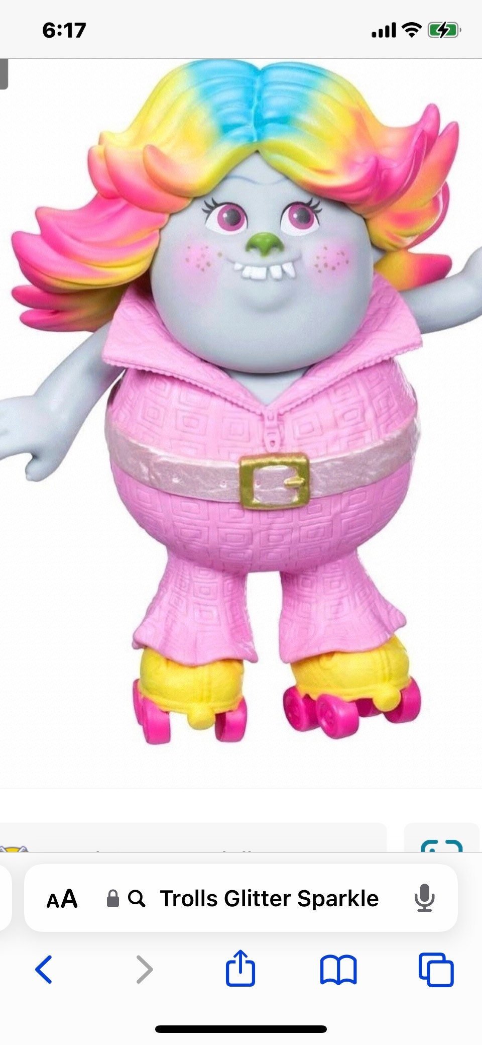 Pink check one piece inspired by Lady Glitter Sparkles - Trolls 