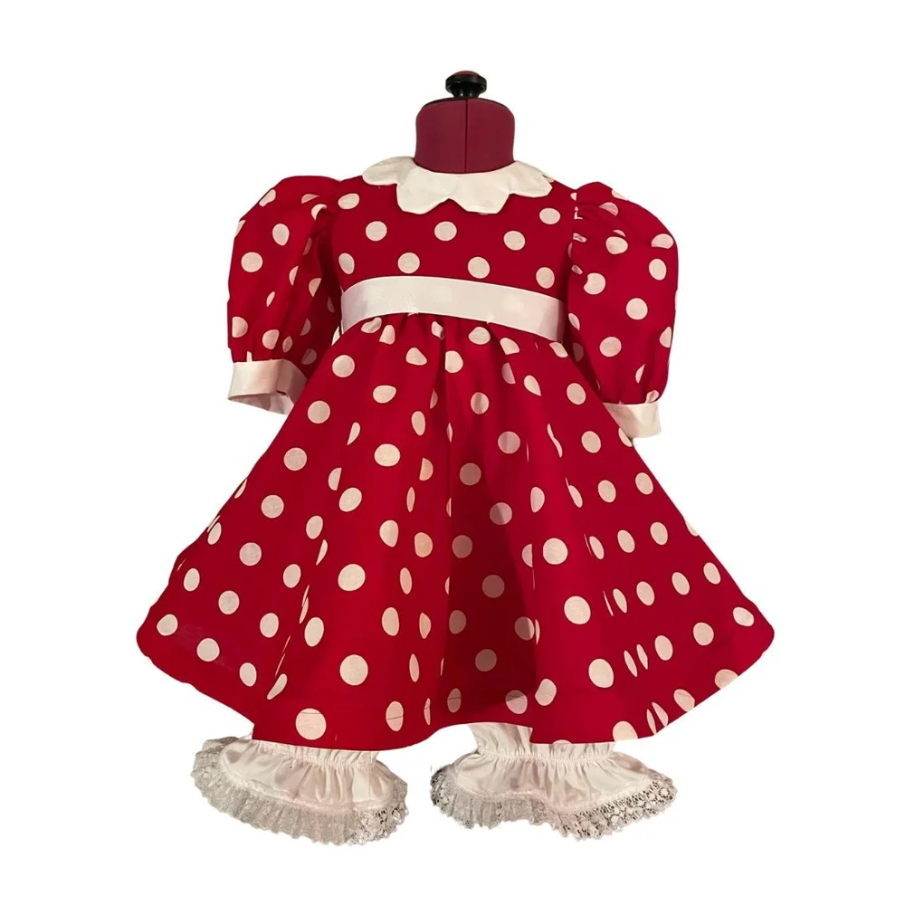 red polka dot minnie mouse dress Minnie Mouse Classic Red Womens Disney Dress Running Dress Cosplay Disney  Bounding Red Polka Dot Minnie Mouse