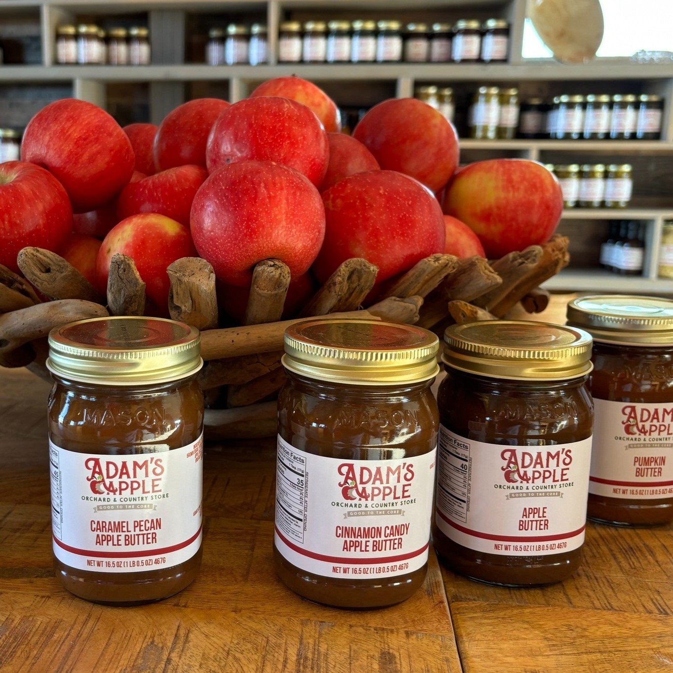 * * FINAL  WEEKEND UPDATE - OCTOBER 26 &amp; 27, 2024 * *
Please visit us for our final weekend of the year.  Adam's Apple Orchard and Country Store will close for the season on Sunday, October 27th.  We currently have JONATHAN, GOLDEN SUPREME, CAMEO
