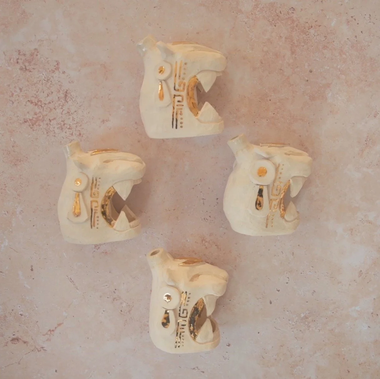 Golden Jaguar Whistles