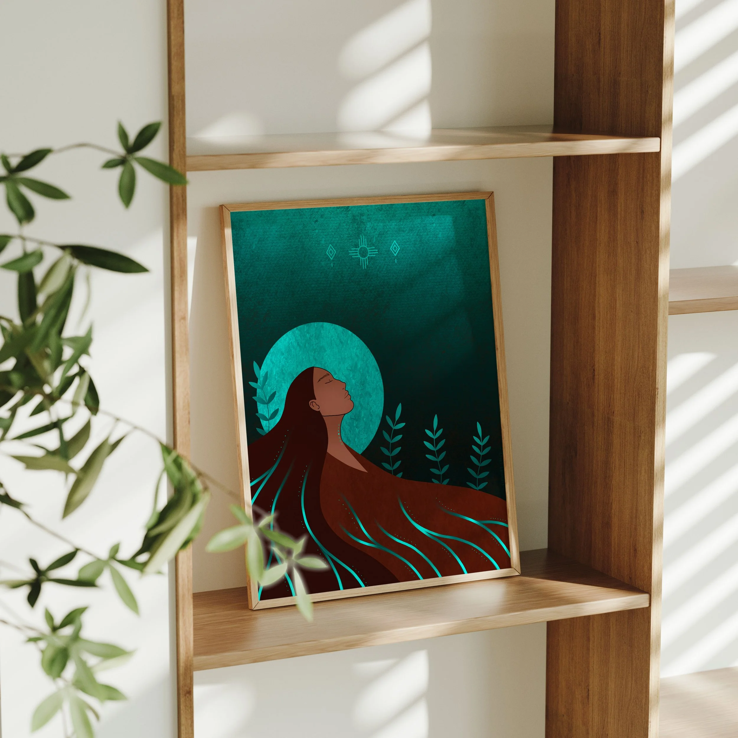 "Rest" Art Print |  11 x 14 inches