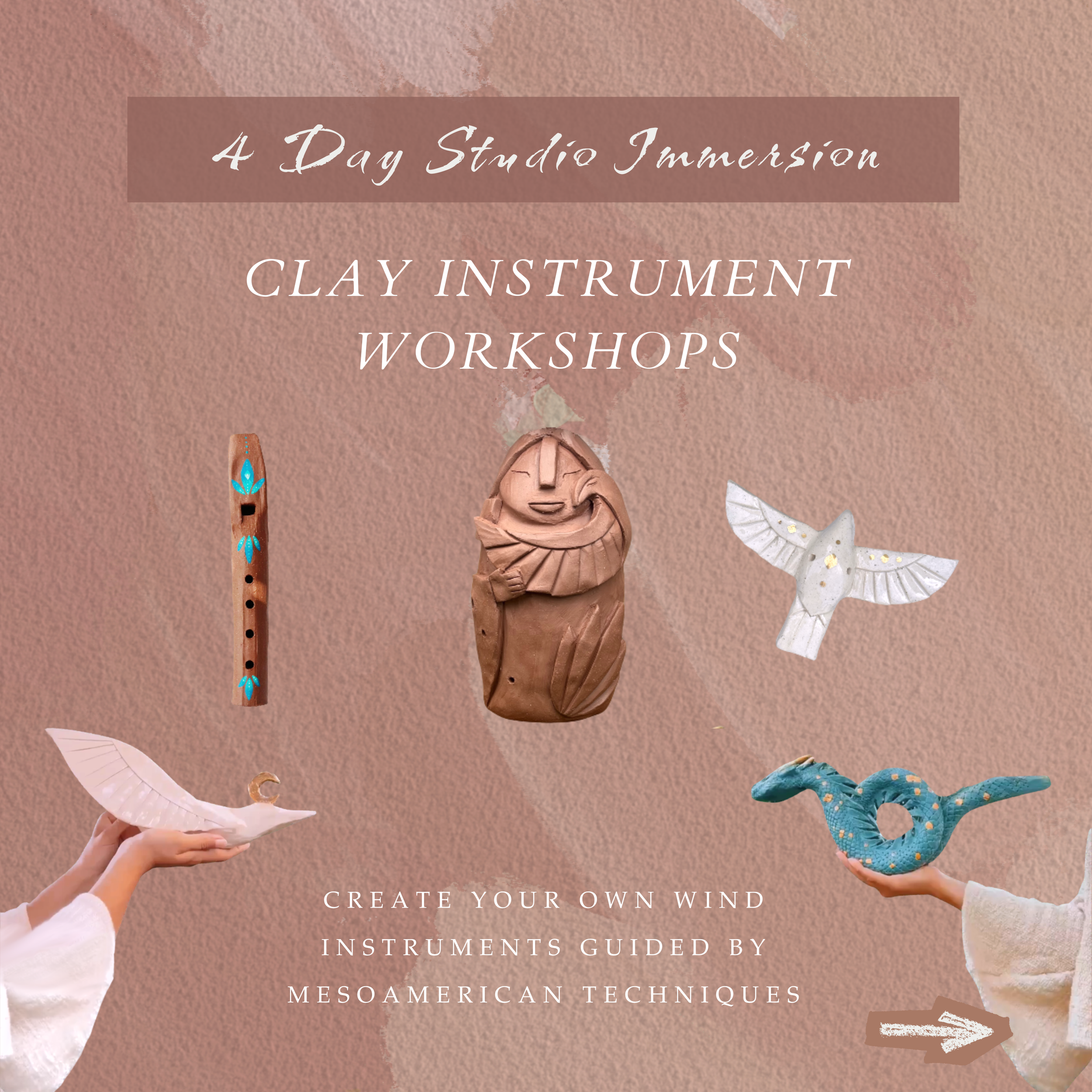 4 Day Studio Immersion In-Person | Philadelphia, PA | 9am - 4pm Daily