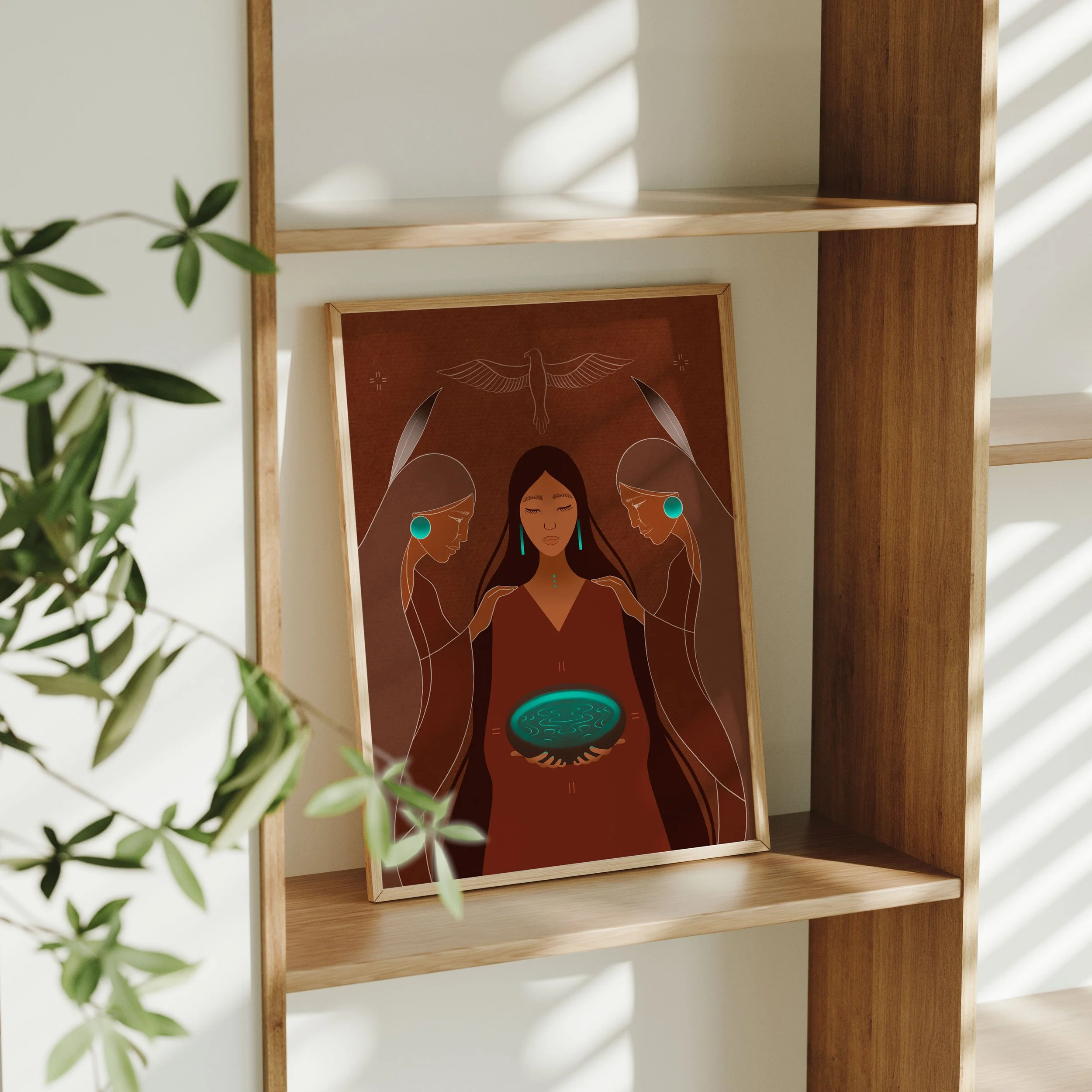 “Remember Our Ways” Art Print | 11 x 14  inches