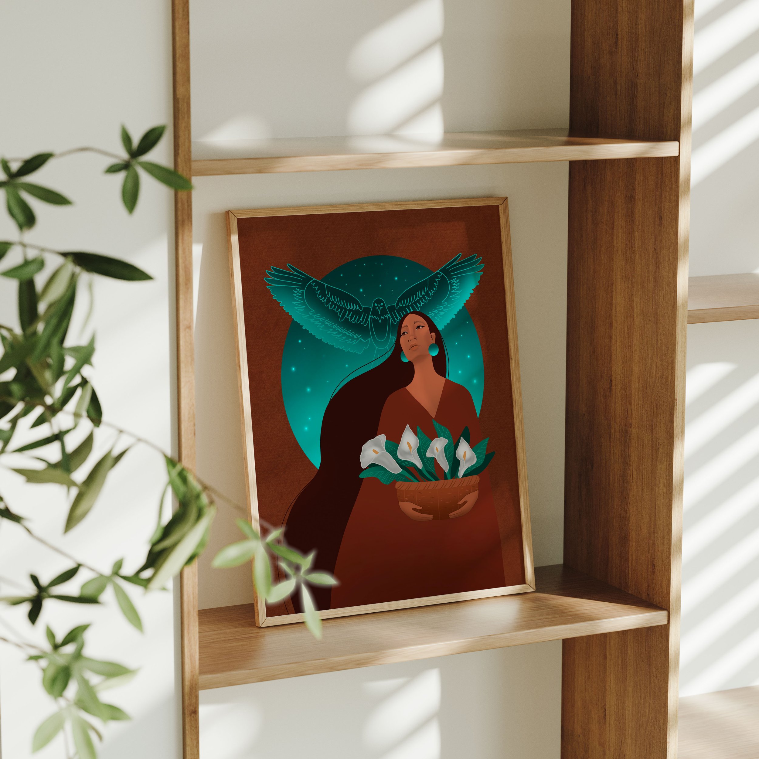 “Offerings” Art Print | 11 x 14 inches