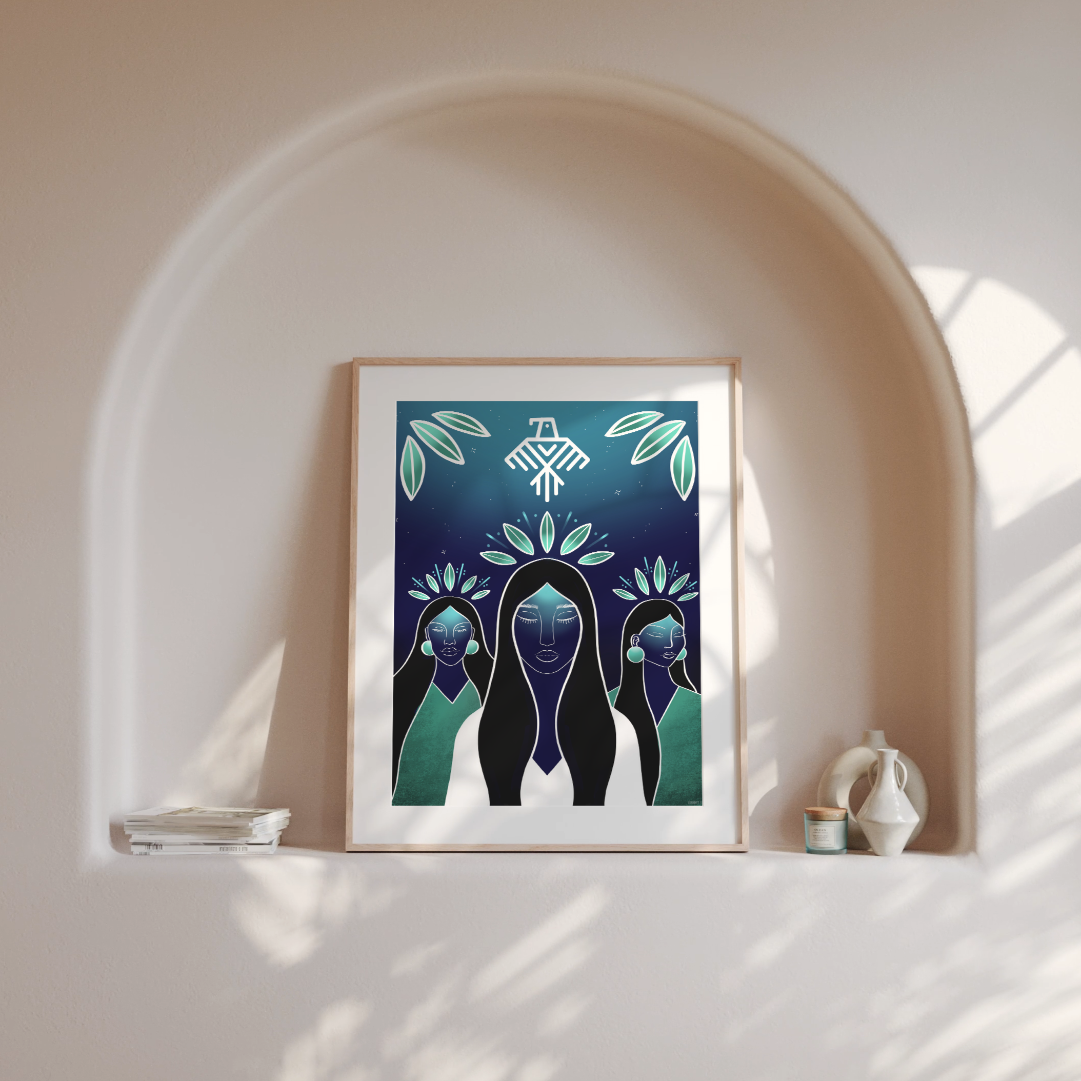 "The Mothers Before Us" Small Art Print