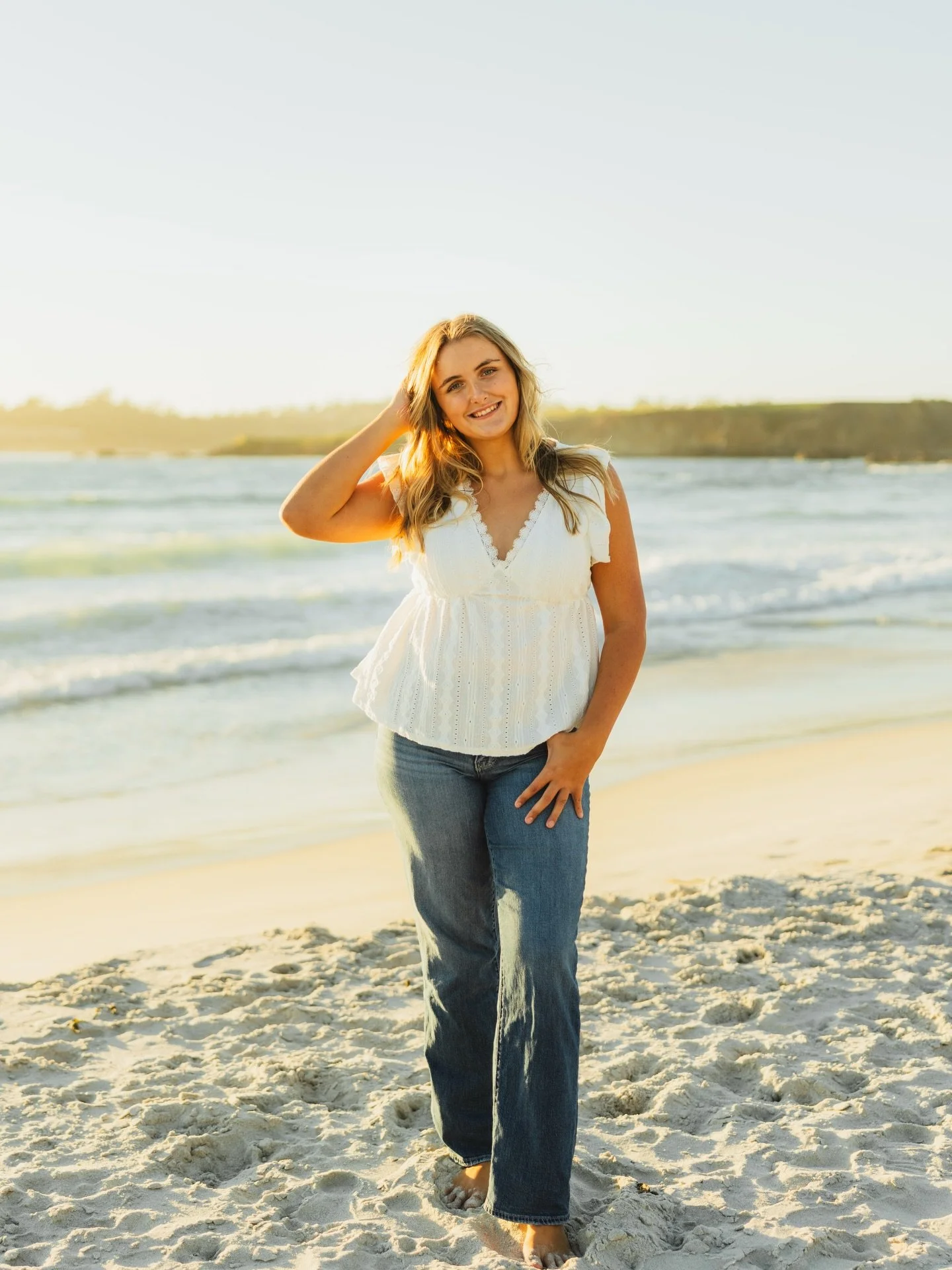 #SENIORSUNDAY with Hayden Hendrix, at Carmel Beach!
&bull;
I need to share this more: I travel, folks. I&rsquo;ve done shoots out in Sacramento county and Reno, down as far as San Diego and up into Washington, and I&rsquo;m even looking for a wedding