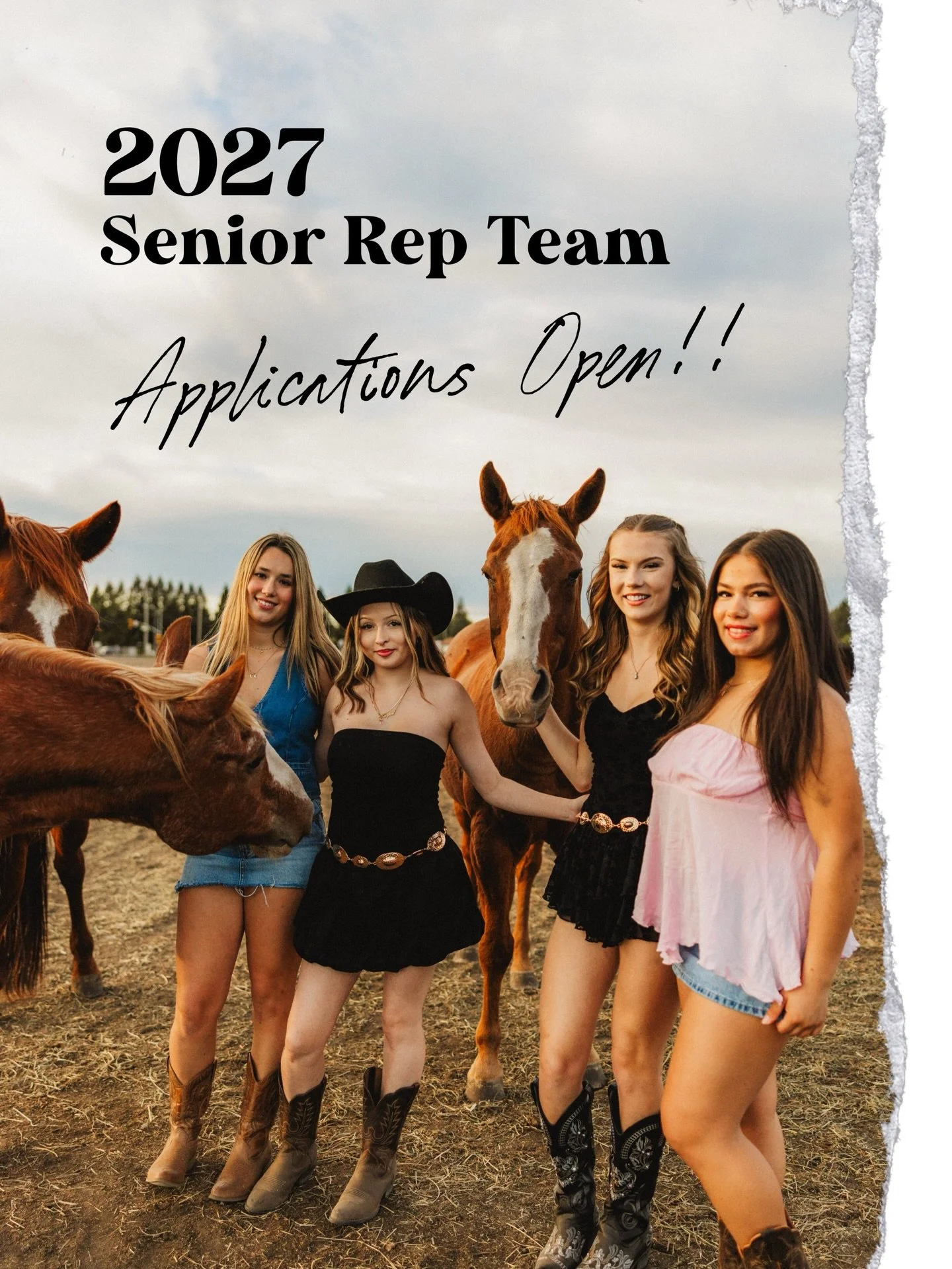 APPLICATIONS OPEN!! 

Happy #SeniorSunday everyone!! 
At last, the applications are open for the class of 2027 Senior Rep Team!

As stated previously, this team is for those who wish to expand upon their Senior Portrait Experience, while being an off